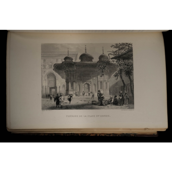 CONSTANTINOPLE ET MER MOIRE, Joseph Mery, 1855, Belin-Leprieur et Morizot, editeurs, Paris, 495 sayfa, 19x28,5 cm...
