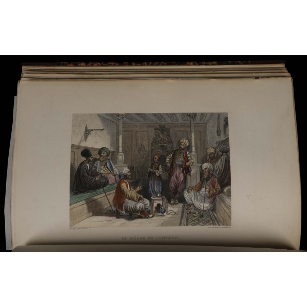 CONSTANTINOPLE ET MER MOIRE, Joseph Mery, 1855, Belin-Leprieur et Morizot, editeurs, Paris, 495 sayfa, 19x28,5 cm...