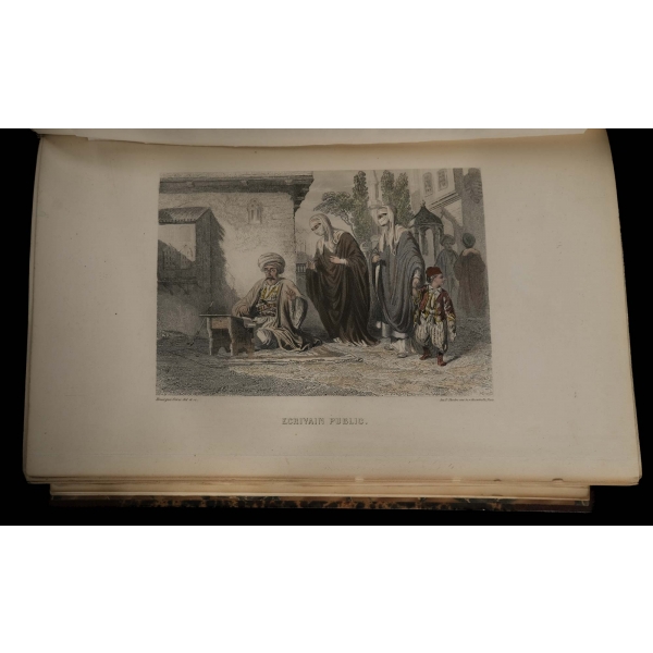 CONSTANTINOPLE ET MER MOIRE, Joseph Mery, 1855, Belin-Leprieur et Morizot, editeurs, Paris, 495 sayfa, 19x28,5 cm...