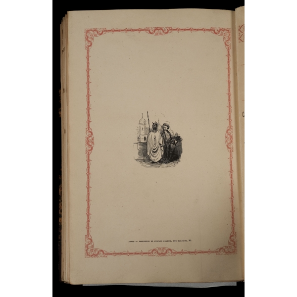 CONSTANTINOPLE ET MER MOIRE, Joseph Mery, 1855, Belin-Leprieur et Morizot, editeurs, Paris, 495 sayfa, 19x28,5 cm...