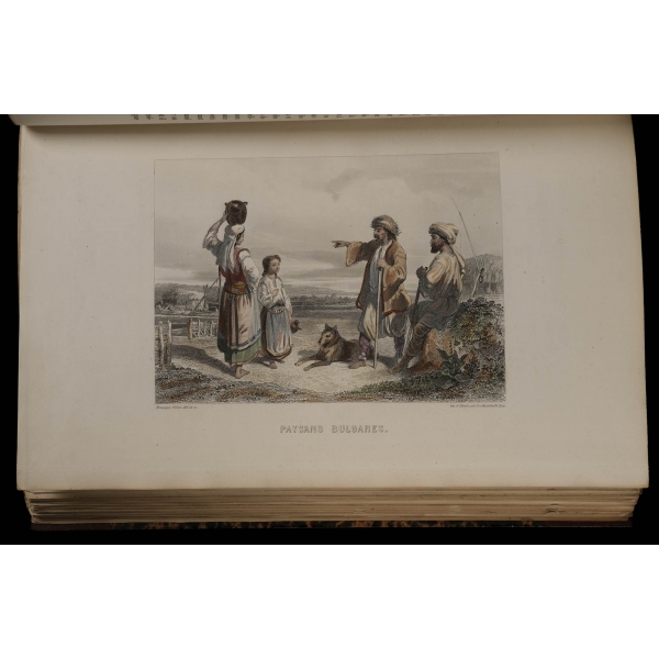 CONSTANTINOPLE ET MER MOIRE, Joseph Mery, 1855, Belin-Leprieur et Morizot, editeurs, Paris, 495 sayfa, 19x28,5 cm...