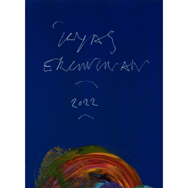 Ergin İnan: Untitled, tuval üzerine yağlı boya, 2023, resim 80x110 cm, çerçeve 90x120 cm...