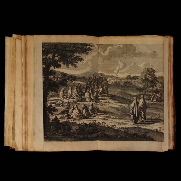 REIZEN Van Cornelis de Bruyn, Door de vermaardste Deelen van KLEIN ASIA De Eylanden Scio, Rhodus, Cyprus, Metelino, Stanchio, &c..., Cornelis de Bruyn, 1698, Delft, Henrik van Krooneveld, 398 sayfa, 23x34 cm...