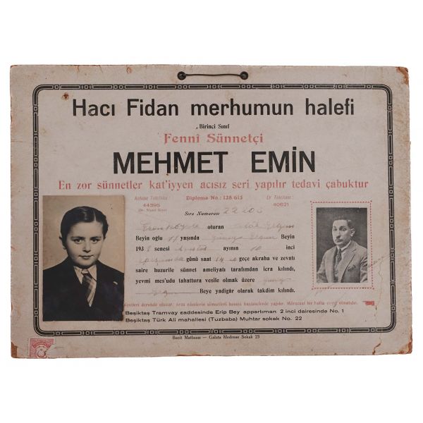Hacı Fidan merhumun halefi 
