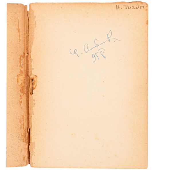YER ÇEKİMLİ KARANFİL, Edip Cansever, 1957, Yeditepe Yayınları, 61 sayfa, 12x17 cm...
