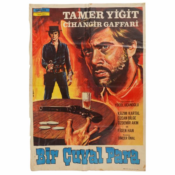 BİR ÇUVAL PARA, Tamer Yiğit - Cihangir Gaffari, Topkapı Film, 70x100 cm...