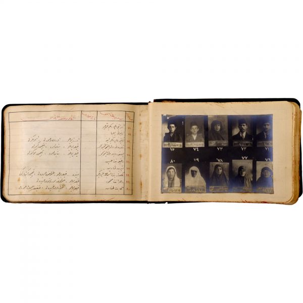 Osmanlı´nın son döneminde İstanbul´da faaliyet gösteren 550 yankesicinin kaydedildiği; suçluların Polis Müdüriyeti tarafından çekilmiş sabıka fotoğraflarıyla birlikte, sabıka numaralarının, isimlerinin, doğum tarihlerinin ve eşkallerinin yazılı olduğu defter,  