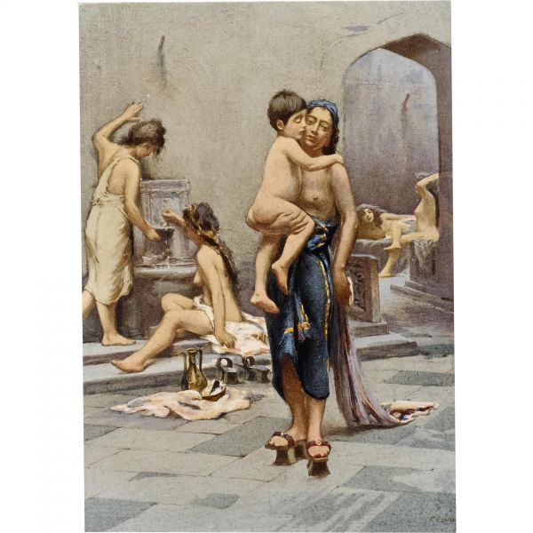 DERI SE'ADET OU STAMBOUL (Porte du Bonheur), A. Thalasso, (Illustrations de F. Zonaro), 1908, l'Edition d'Art, H. Piazza & Cie., Paris, 217 sayfa, 17x24 cm...