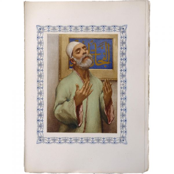 DERI SE'ADET OU STAMBOUL (Porte du Bonheur), A. Thalasso, (Illustrations de F. Zonaro), 1908, l'Edition d'Art, H. Piazza & Cie., Paris, 217 sayfa, 17x24 cm...