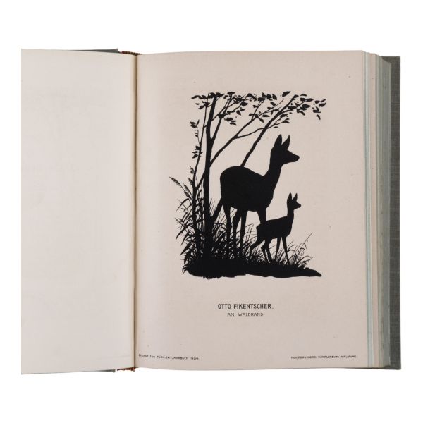 TURMER - JAHRBUCH, 1904, Verlag von Greiner, 464 sayfa, 16x21 cm...