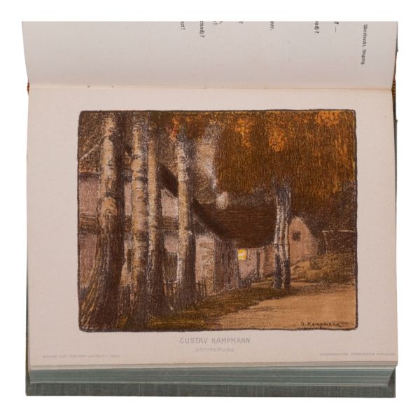 TURMER - JAHRBUCH, 1904, Verlag von Greiner, 464 sayfa, 16x21 cm...