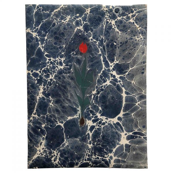 2 adet Necmettin Okyay lale ebrusu, 20x27 cm...