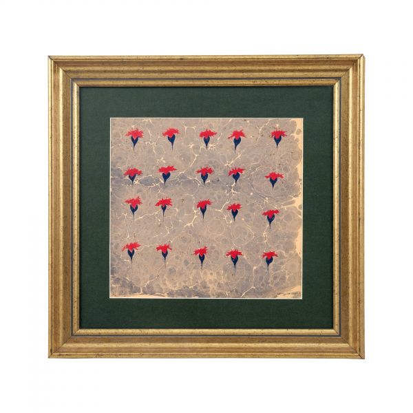 Necmeddin Okyal karanfilli yol ebrusu, 33x32 cm, 43x41 cm....