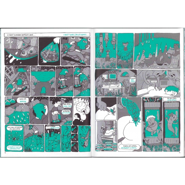 İstanbul Zombi 2066, Mery Cuesta, Barcelona, 2009, 82 sayfa, 19x27 cm