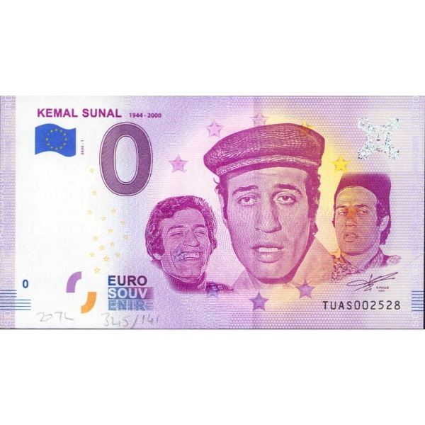 Kemal Sunal Hatıra Parası, 0 Euro, 13x8 cm