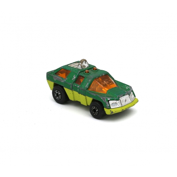 İngiliz malı, Matchbox, 1975 yılı üretim, Planet Scout, metal oyuncak araba, 3x7x3 cm