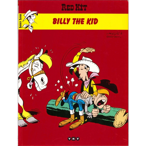 Red Kit: Billy The Kid, No.15,  Lucky Luke, çizen Morris, yazan Goscinny, Yapı Kredi Yayınları, 2008, 46 sayfa, 22x29 cm