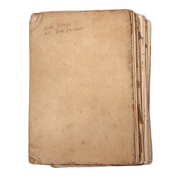 Osmanlıca Anadolu Türklerine Ait Tarihi Menbalar I: Bezm-ü Rezm, Aziz b. Erdeşir Esterabadİ, Evkaf Matbaası, İstanbul 1928, haliyle, 535 sayfa, 17x35 cm