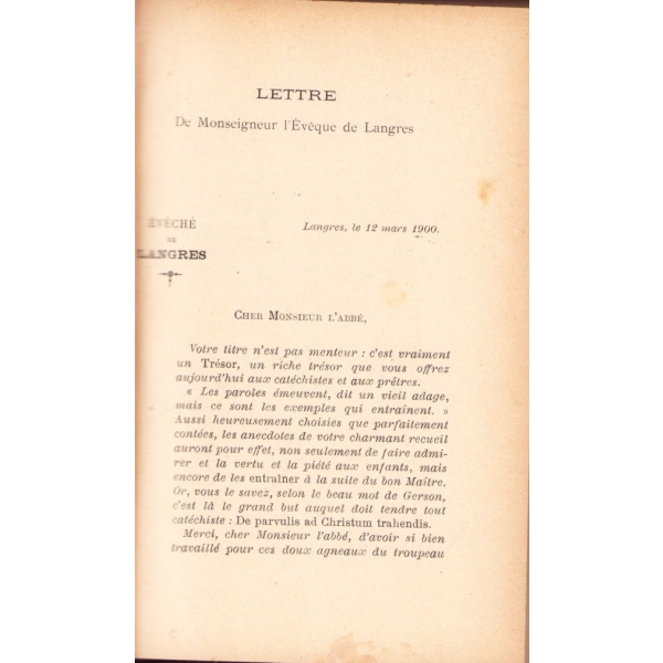Tresor D'Histoires, M. L'abbe Millot, 1900 baskı, Haydarpaşa damgalı, sırt bir kenar haliyle, 420 sayfa, 10x16 cm