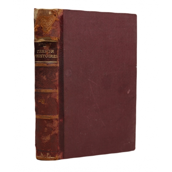Tresor D'Histoires, M. L'abbe Millot, 1900 baskı, Haydarpaşa damgalı, sırt bir kenar haliyle, 420 sayfa, 10x16 cm