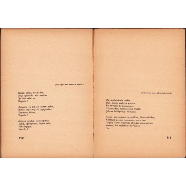 Çakırın Destanı, Fazıl Hüsnü Dağlarca, İlk Baskı, 1945, Marmara Kitabevi, 128 sayfa
