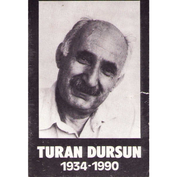 Turan Dursun'un cenazesinde takılan yaka fotoğrafı, 7x11 cm