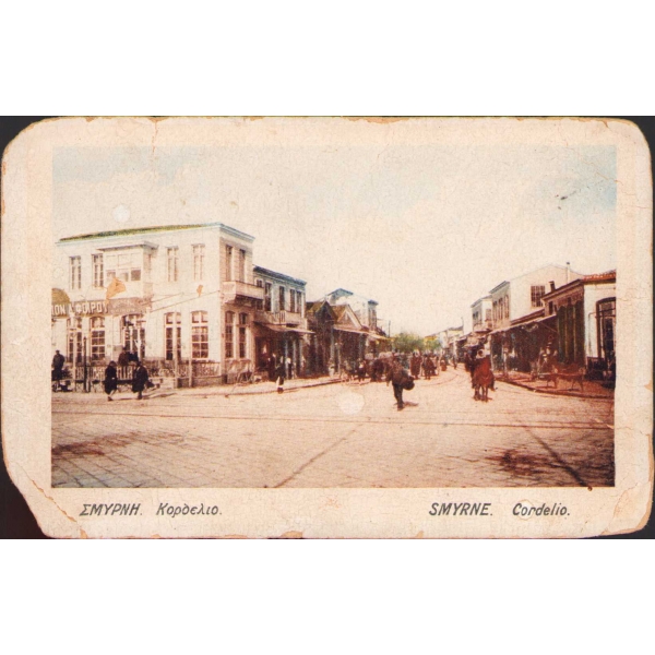 Smyrne Cordelio [İzmir Karşıyaka], yıpranmış ve bir köşesi yırtık haliyle