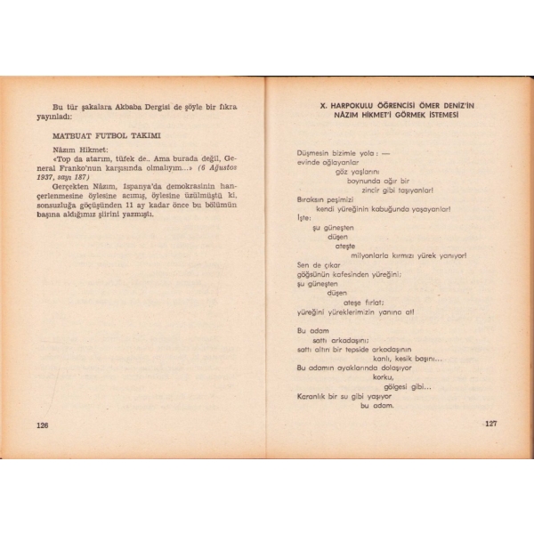 Nâzım Hikmet'in Gerçek Yaşamı-4. Cilt [1. basım], Kemal Sülker, yazarından ithaf ve imzalı, Yalçın Yayınları, İstanbul 1988, 255 s., 13x19 cm, kapağı hafif yıpranmış haliyle