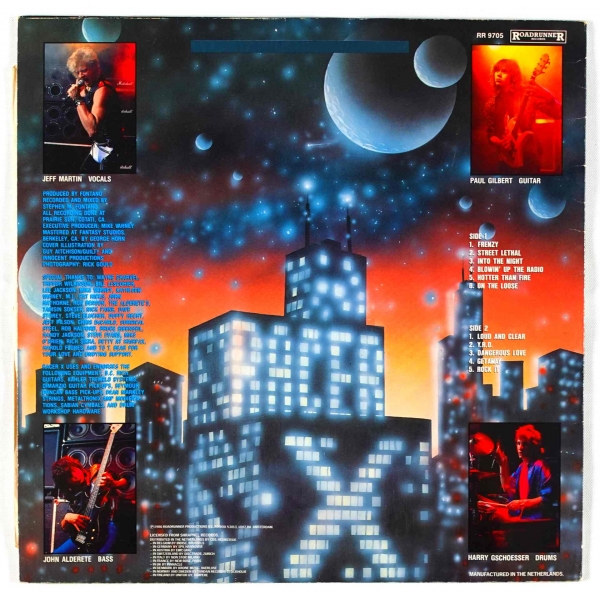 RACER X / PAUL GILBERT - Street Lethal