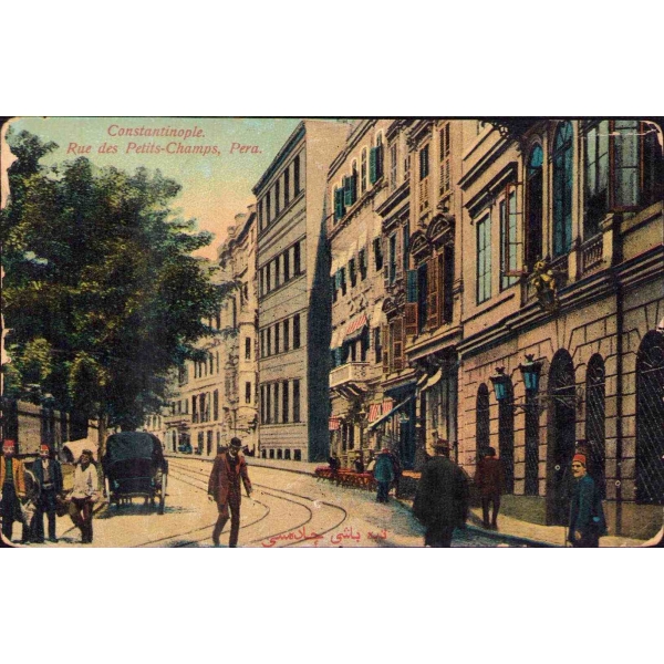 Tepebaşı caddesi, Pera/Constantinople, ed. M.J.C.